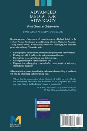 Advanced Mediation Advocacy: From Contest to Collaboration - Andrew Goodman [KSIĄŻKA]