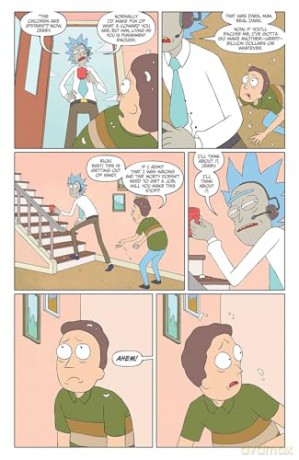 Rick and Morty 10th Anniversary Omnibus Vol. 1 HC (CVR A) - Zac Gorman [KOMIKS]