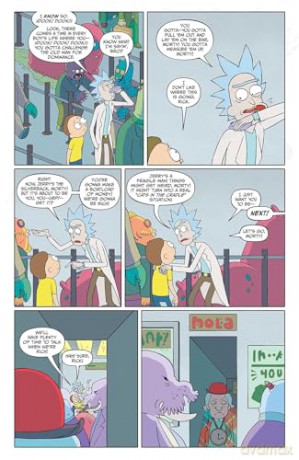 Rick and Morty 10th Anniversary Omnibus Vol. 1 HC (CVR A) - Zac Gorman [KOMIKS]