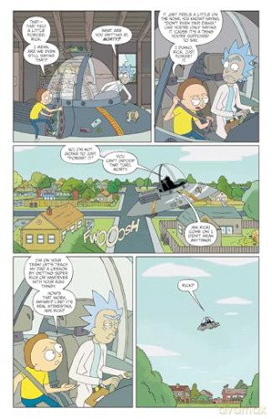 Rick and Morty 10th Anniversary Omnibus Vol. 1 HC (CVR A) - Zac Gorman [KOMIKS]