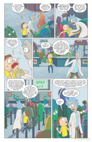 Rick and Morty 10th Anniversary Omnibus Vol. 1 HC (CVR A) - Zac Gorman [KOMIKS]