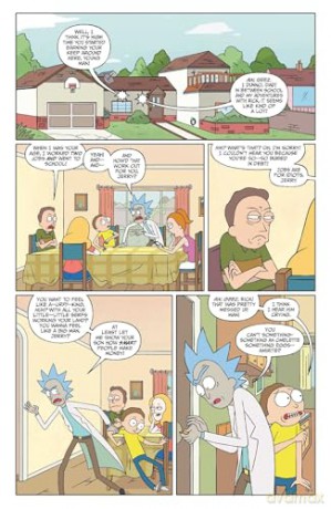 Rick and Morty 10th Anniversary Omnibus Vol. 1 HC (CVR A) - Zac Gorman [KOMIKS]