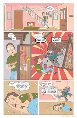 Rick and Morty 10th Anniversary Omnibus Vol. 1 HC (CVR A) - Zac Gorman [KOMIKS]