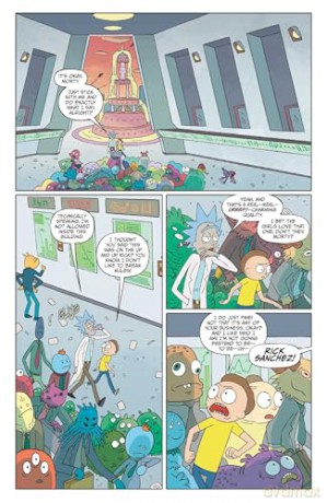 Rick and Morty 10th Anniversary Omnibus Vol. 1 HC (CVR A) - Zac Gorman [KOMIKS]