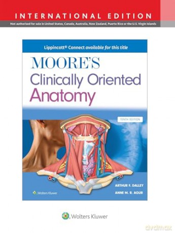 Moore's Clinically Oriented Anatomy (Lippincott Connect) - Arthur F. Dalley II PhD FAAA [KSIĄŻKA]