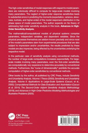 Advances in High-Order Sensitivity Analysis (Advances in Applied Mathematics) - Dan Gabriel Cacuci [KSIĄŻKA]