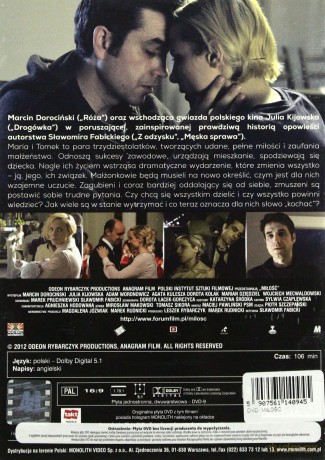 Miłość. Film Sławomira Fabickiego [DVD]