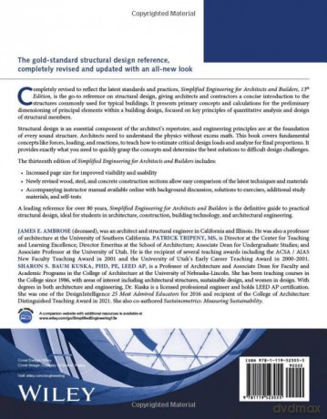 Simplified Engineering for Architects and Builders (Parker/Ambrose Series of Simplified Design Guides) - James Ambrose [KSIĄŻKA]