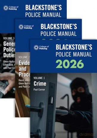 Blackstone's Police Manuals Three Volume Set 2026 - Paul Connor [KSIĄŻKA]