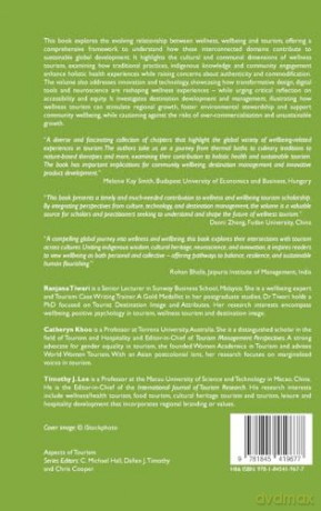 Wellness, Wellbeing and Tourism: Theories, Models and Emerging Paradigms: 102 (Aspects of Tourism) - Ranjana Tiwari [KSIĄŻKA]