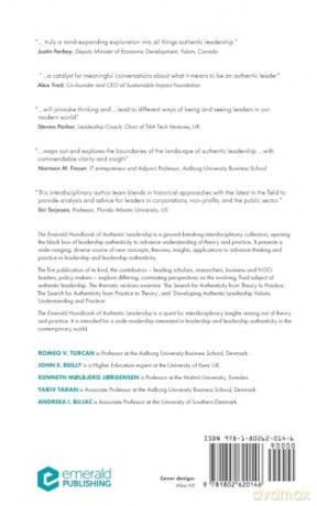 The Emerald Handbook of Authentic Leadership - Romeo V. Turcan [KSIĄŻKA]