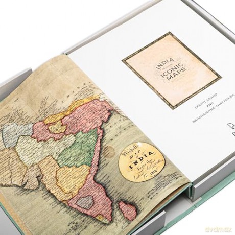 India Through Iconic Maps - Sanghamitra Chatterjee [KSIĄŻKA]
