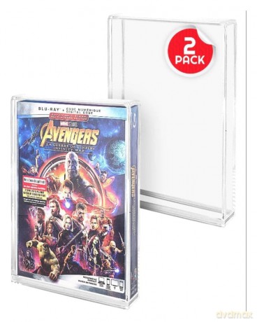 Acrylic Case 2-Pack for PS3/PS4/Blu-Ray/XBOX One