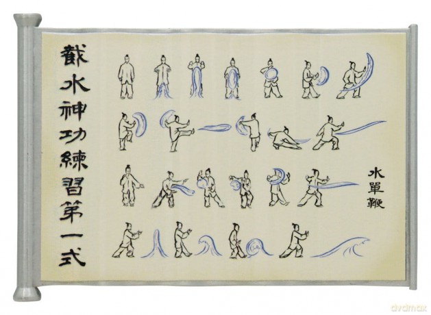 Avatar: The Last Airbender Replica Waterbending Scroll [FIGURKA]