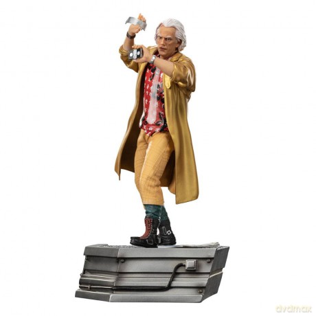 Back to the Future II Art Scale Statue 1/10 Doc Brown 25 cm [FIGURKA]