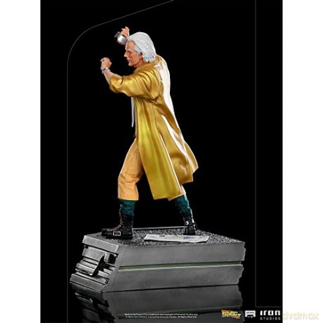 Back to the Future II Art Scale Statue 1/10 Doc Brown 25 cm [FIGURKA]