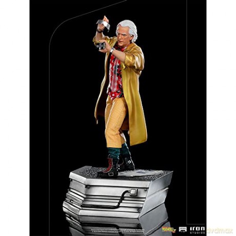 Back to the Future II Art Scale Statue 1/10 Doc Brown 25 cm [FIGURKA]