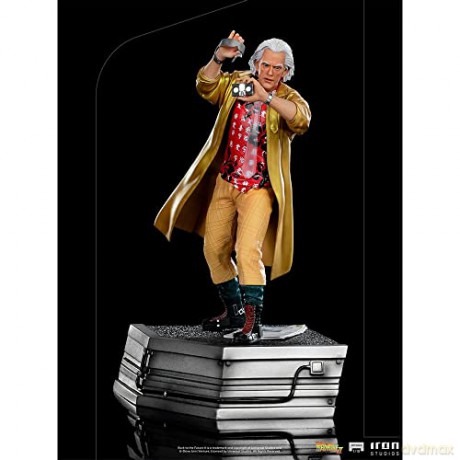 Back to the Future II Art Scale Statue 1/10 Doc Brown 25 cm [FIGURKA]