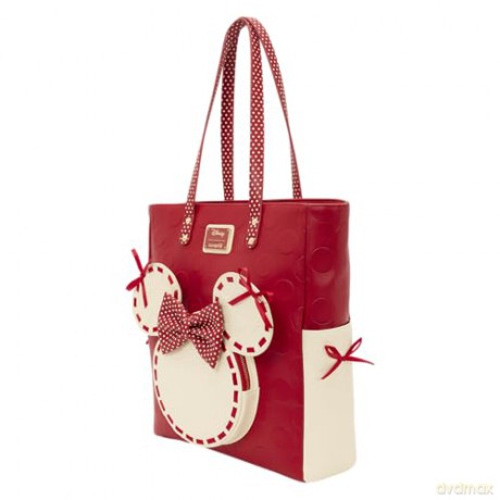 Disney by Loungefly Canvas Tote Bag Minnie Mouse Rock the Dots
