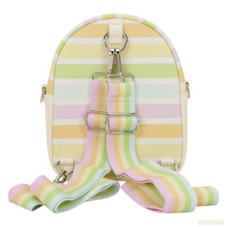 Disney by Loungefly Crossbody Bag Mickey and Friends Rainbow Stribes