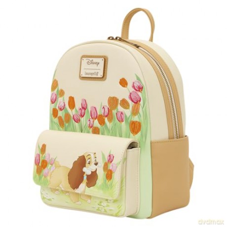 Disney by Loungefly Mini Backpack Lady and the Tramp Pastel Tulip