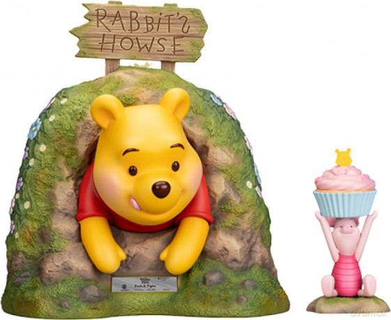 Disney Master Craft Statue Pooh & Piglet 33 cm [FIGURKA]