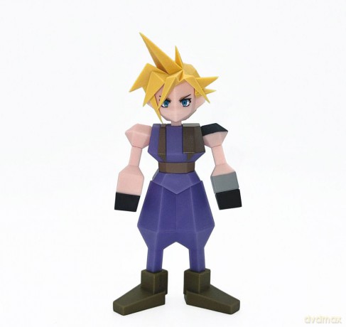 Final Fantasy VII Polygon Vinyl Figure Cloud Strife 15 cm [FIGURKA]