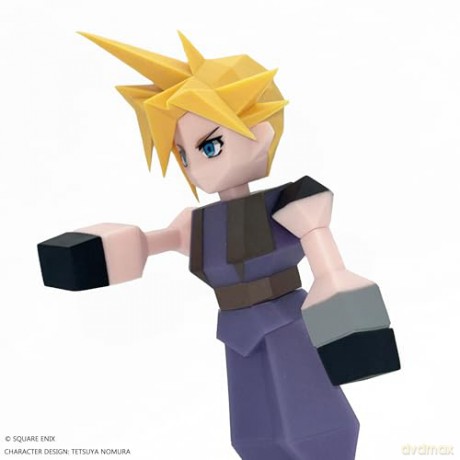 Final Fantasy VII Polygon Vinyl Figure Cloud Strife 15 cm [FIGURKA]