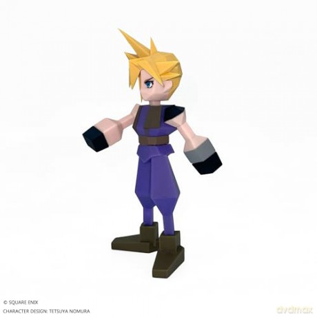 Final Fantasy VII Polygon Vinyl Figure Cloud Strife 15 cm [FIGURKA]