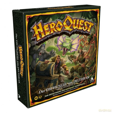 HeroQuest Board Game Expansion Der Dschungel von Delthrak Quest Pack German Version