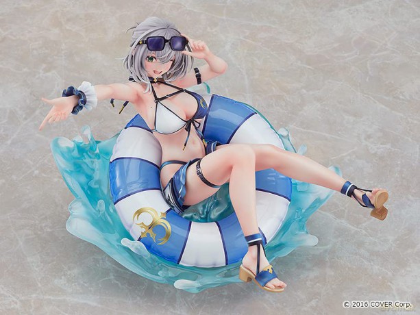 Hololive Production PVC Statue 1/7 Shirogane Noel: Swimsuit Ver. 15 cm [FIGURKA]