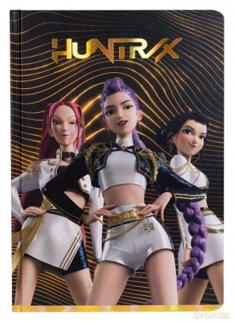 KPop Demon Hunters A5 Notebook Golden