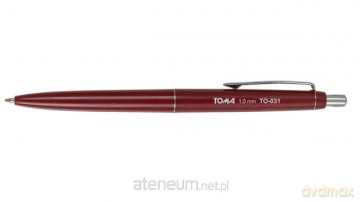 Długopis Asystent aut. 1,0mm nieb. (30szt)