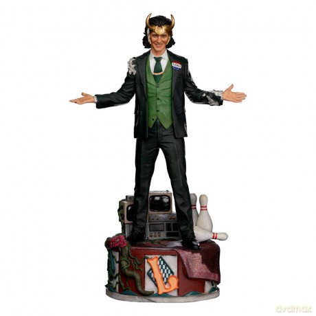 Loki Art Scale Statue 1/10 Loki President Variant 25 cm [FIGURKA]