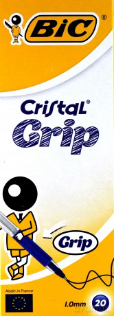 Długopis Cristal Grip niebieski (20szt)