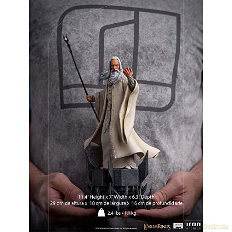 Lord Of The Rings BDS Art Scale Statue 1/10 Saruman 29 cm [FIGURKA]