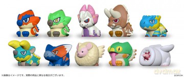 Monster Hunter Figure Builder Trading Figures 3 - 5 cm Finger Puppet Monster Hunter Vol. 1 (10) [FIGURKA]