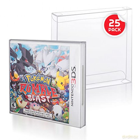 PET Protectors 25-Pack for 3DS (NTSC) Games