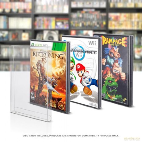 PET Protectors 25-Pack for XBOX One/PS3/PS4 Games