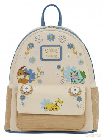 Pokemon by Loungefly Mini Rucksack Floral