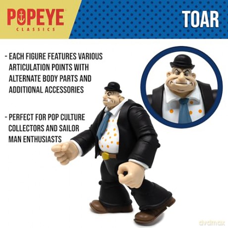 Popeye Action Figure Wave 03 Toar [FIGURKA]