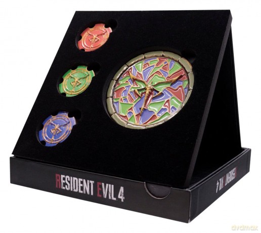 Resident Evil 4 Replica Church Puzzle Medallion Set [FIGURKA]