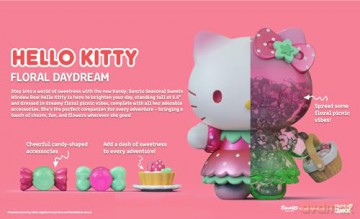 Sanrio Kandy Hello Kitty Floral Daydream Series 15 cm [FIGURKA]