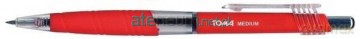 Długopis Medium aut. 1,0mm czer. (24szt)