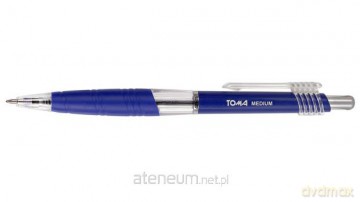 Długopis Medium aut. 1,0mm nieb. (24szt)