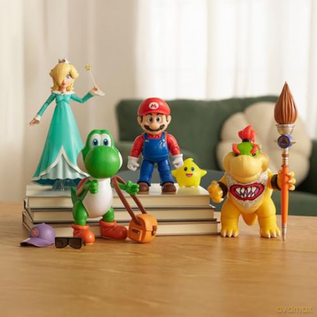 The Super Mario Galaxy Movie Action Figure Bowser Jr. 13 cm [FIGURKA]