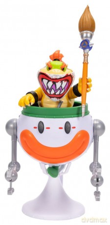 The Super Mario Galaxy Movie Action Figure Bowser Jr. with Clown Car 13 cm [FIGURKA]