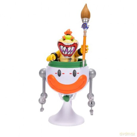 The Super Mario Galaxy Movie Action Figure Bowser Jr. with Clown Car 13 cm [FIGURKA]