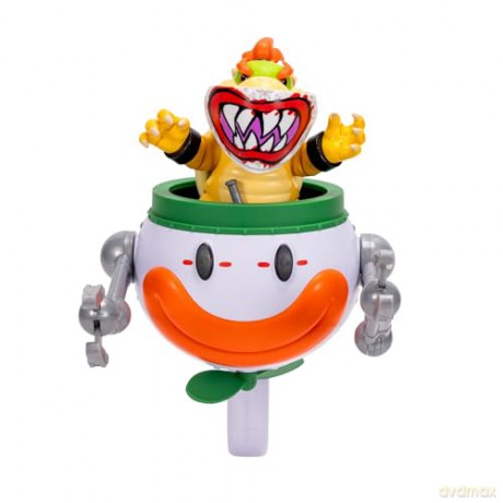 The Super Mario Galaxy Movie Action Figure Bowser Jr. with Clown Car 13 cm [FIGURKA]