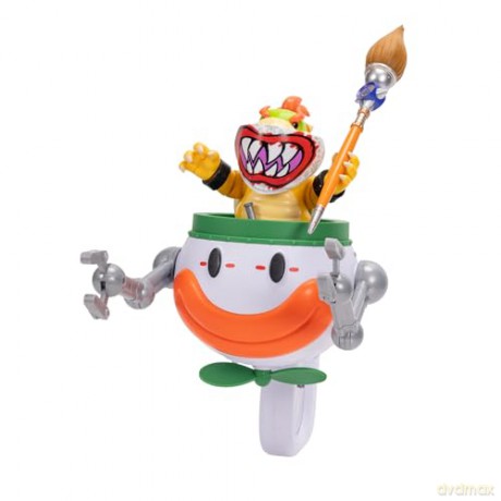 The Super Mario Galaxy Movie Action Figure Bowser Jr. with Clown Car 13 cm [FIGURKA]